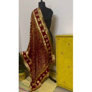 Limited Edition – Royal Red Sitara Dupatta